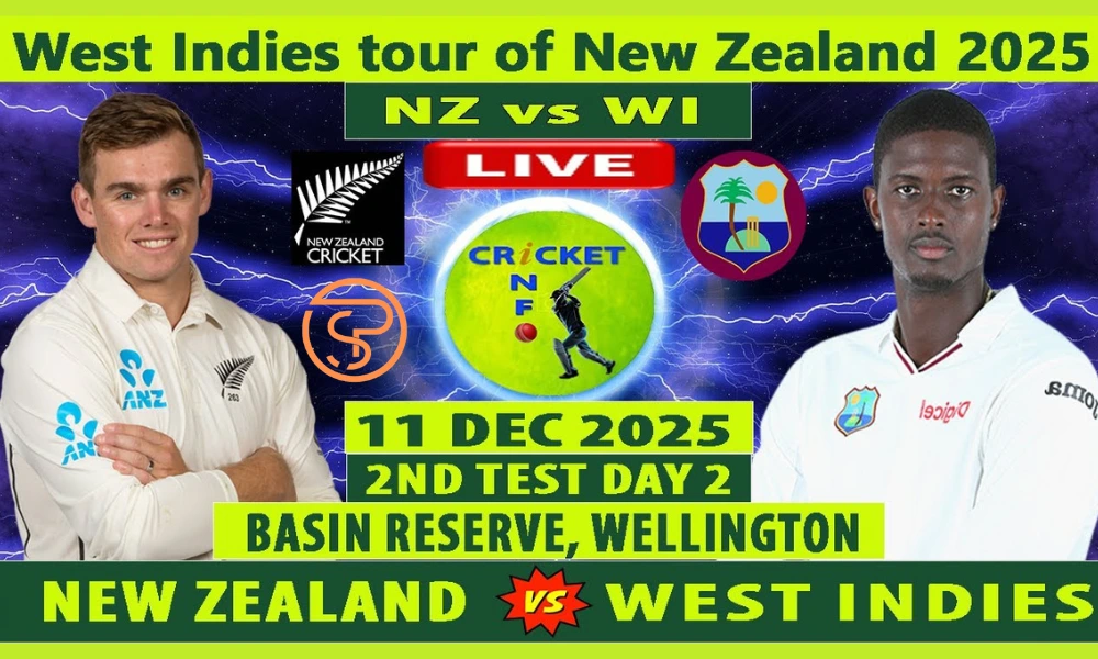 west indies vs new zealand – न्यूजीलैंड बनाम वेस्ट इंडीज दूसरे टेस्ट के दूसरे दिन का हाइलाइट, वेलिंगटन में कीवी टीम मजबूत स्थिति में west indies vs new zealand – न्यूजीलैंड बनाम वेस्ट इंडीज दूसरे टेस्ट के दूसरे दिन का हाइलाइट, वेलिंगटन में कीवी टीम मजबूत स्थिति में